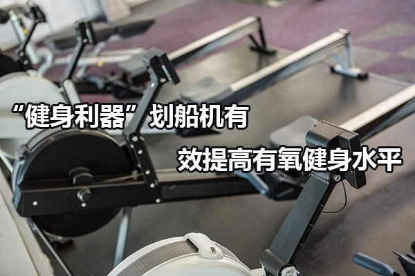 “健身利器”划船机有效提高有氧健身水平